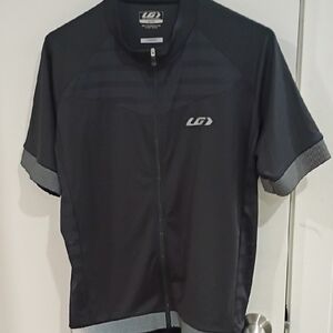 Louis Garneau Black Cycling Jersey